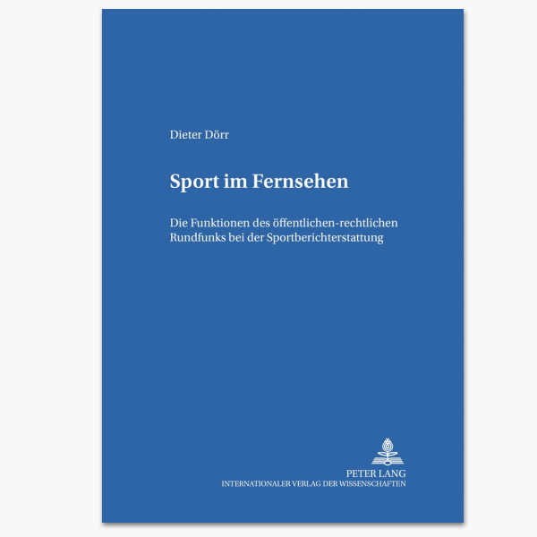 Sport im Fernsehen - Sportpublizistik-Fachbuch