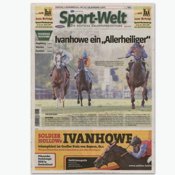 Sportwelt - Sportmagazin im Abonnement