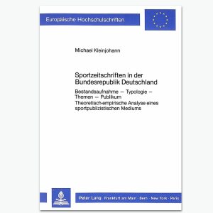Sortzeitschriften in Deutschland - Sportpublizistik-Fachbuch