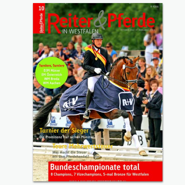 Reiter & Pferde in Westfalen - Sportmagazin im Abonnement